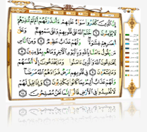 قرآن تجویدی(حالت بزرگنمایی)